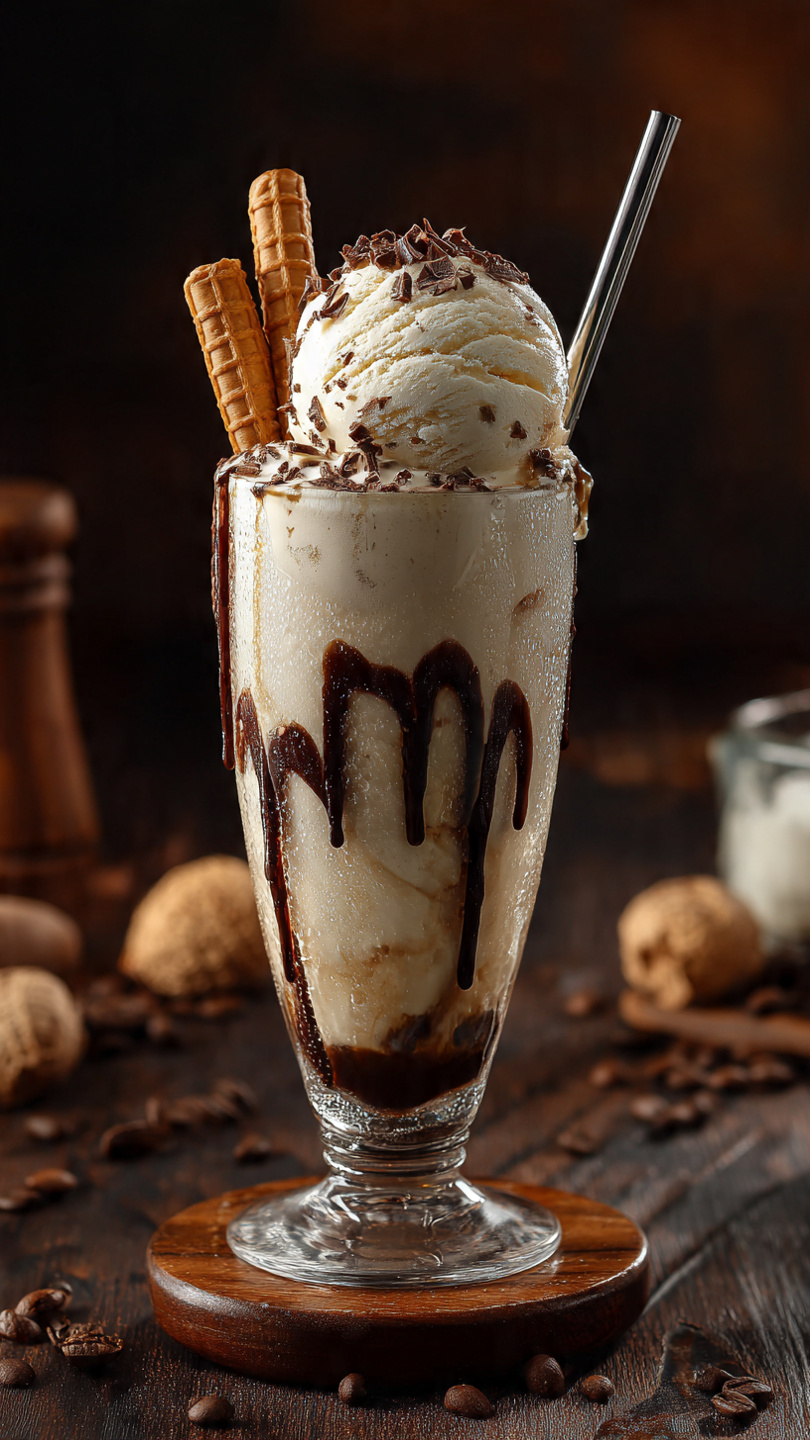 Cold Coffee with Ice Cream
