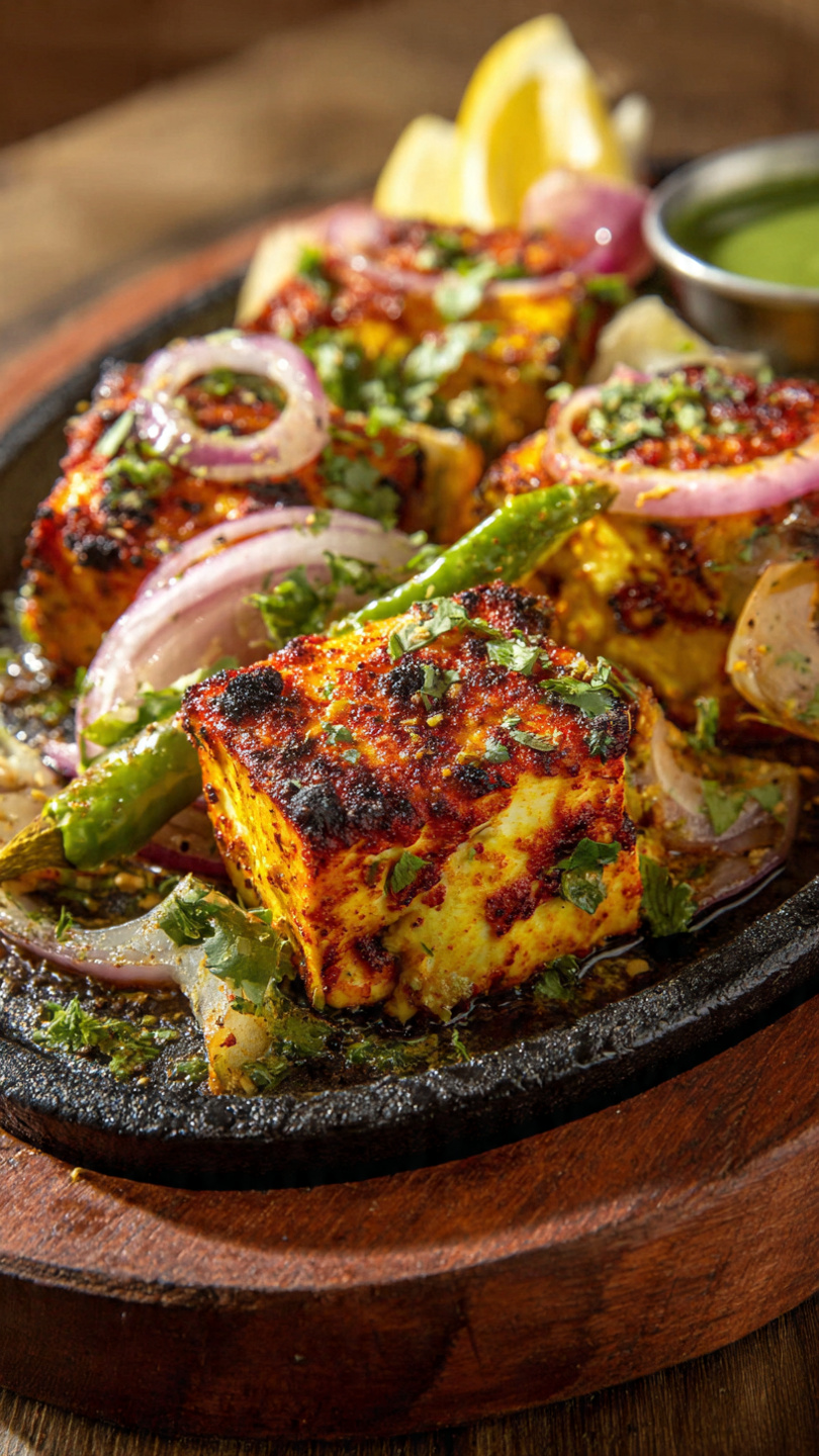 Paneer Achari Tikka